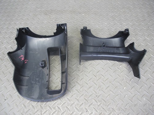 00-05 TOYOTA MR2 SPYDER ZZW30L STEERING COLUMN UPPER & LOWER TRIM PANEL SET OEM - Imagen 11 de 14