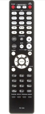 New RC-1234 Remote Control for Denon DCD600NE PMA-1600NE PMA-600NE AV receiver
