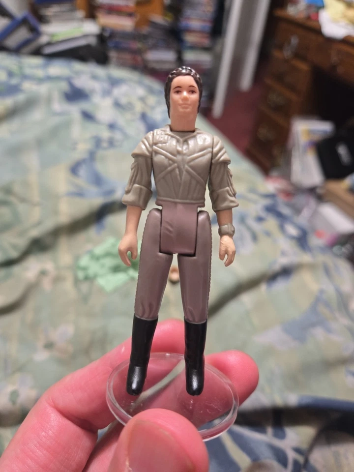 De colección 1984 Star Wars Princesa LEIA Batalla Camuflaje PONCHO Combat Endor Cinturón Kenner Foto 3 de 4