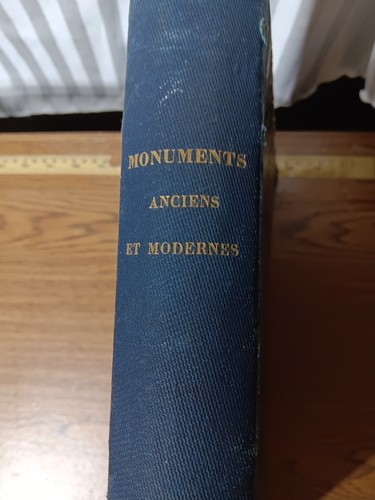 MONUMENTS ANCIENS ET MODERNES DE PAR M JULES GAILHABAUB PARIS 1850 HARDBACK - Picture 14 of 14