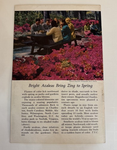 National Geographic School Bulletins Feb-May & Sept 1965 Lot of 5 - Picture 7 of 12