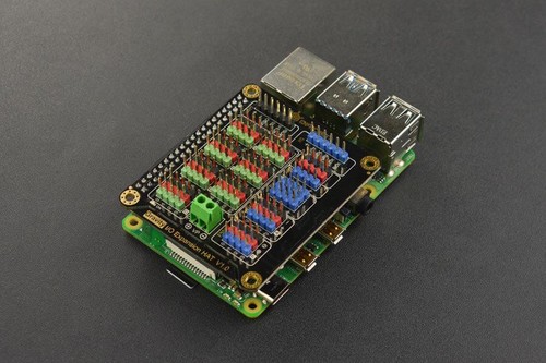 DFRobot IO Expansion HAT für Raspberry Pi 5/4B/3B+, Sensor-Schnittstelle, PWM, - Bild 6 von 6
