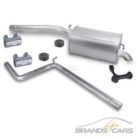 Imasaf EndschalldÄMpfer + Abgasrohr FÜR VW Caddy 3 1.6 1.9 2.0 TDI BJ 04-15