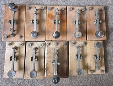 10 Old Morse Keys. Mixed Lot.