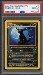 Umbreon 13/75 Neo Discovery Holo Rare