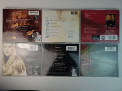 Lot Of 6 CELINE DION CDs - Miracle Falling Colour Christmas Decade Love *AS IS*