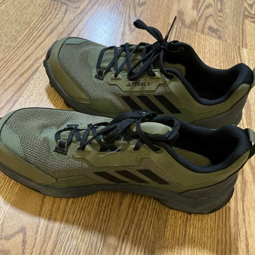 Adidas Terrex AX4 Wander Sneaker Herren 11 Olivgrün Continental Outdoor Schuhe - Bild 4 von 17