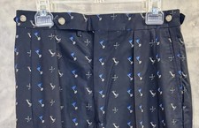 Vintage Polo Ralph Lauren Golf Novelty Pants Mens 30 Pleated USA Made