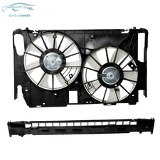For Lexus IS350 Toyota RAV4 2006-2012 2.4L 2.5L Radiator Cooling Fan Assembly