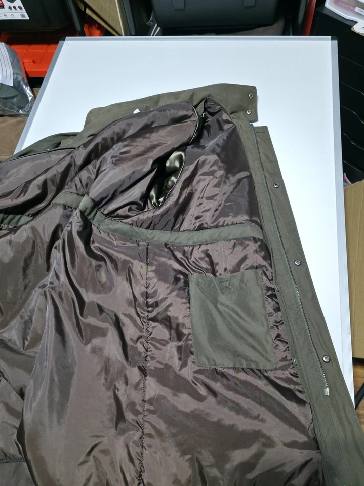 Vintage Towne London Fog Trench Coat Duster 90s Men’s Safari Jacket Reg 46L Ex - Image 4 of 4