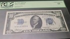 Fr.1701* 1934 $10 Silver Certificate Star Note PCGS 55 — photo 1