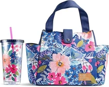 Fit & Fresh Lunch Bag For Women, Insulated Womens Lunch Bag For Work, Leakproof 