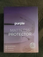 "PURPLE" Waterproof Mattress Protector - Queen Size - Super Soft "Brand NEW"