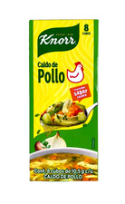 2-Pk Knorr Caldo de Pollo   Chicken Bouillon Cubes 8-Pack 84g  Made in Mexico