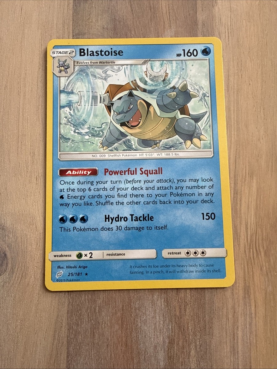 Blastoise Team Up Rare 25 | eBay Blastoise Team Up Rare 25 | eBay