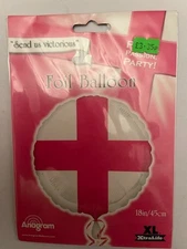 ST GEORGES CROSS FOIL HELIUM BALLOON