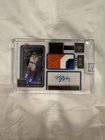 Miles McBride Patch Autograph Rookie Panini One Purple On Card Auto/35