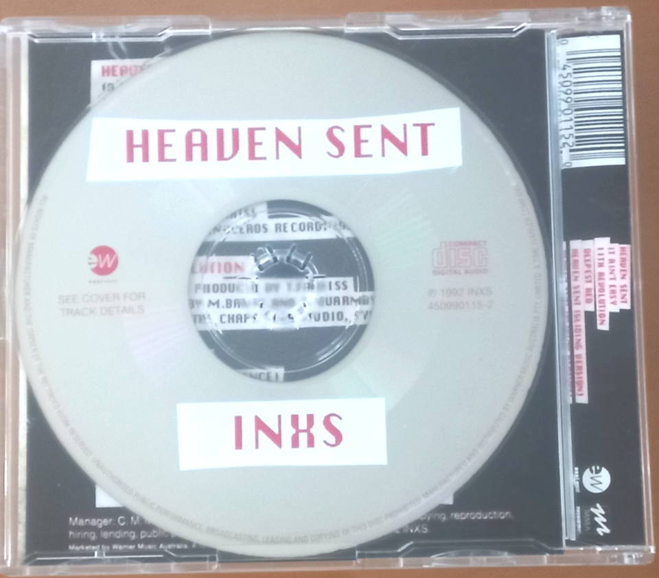 INXS HEAVEN SENT AUSTRALIAN 4 TRACK CD SINGLE | eBay Australia