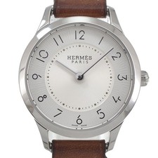 HERMES Slim du Hermes CA2.110 Silver Dial Quartz Ladies Watch I#145015