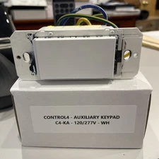 Control4 Auxiliary Keypad - White (C4-KA-WH) Contemporary 