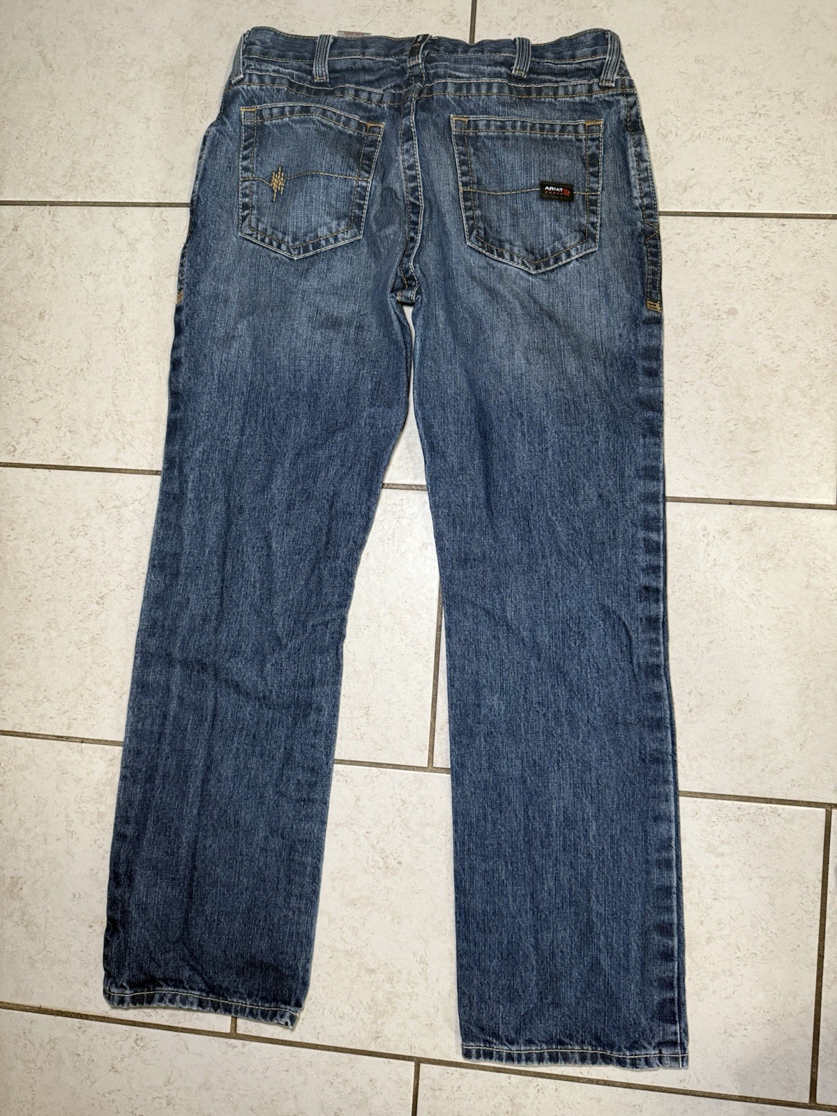 Ariat FR M5 Straight Basic Stackable Jean – 33x34… - image 6