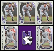 2021 Prizm Draft Picks Shawn Goosenberg Lot Standouts Northwestern/White Sox RC