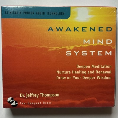 Awakened Mind System by Jeffrey Thompson (2004, Compact Disc) New Please Read