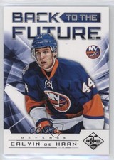 2012 Panini Limited Back to the Future /199 Calvin de Haan Denis Potvin HOF 2d8