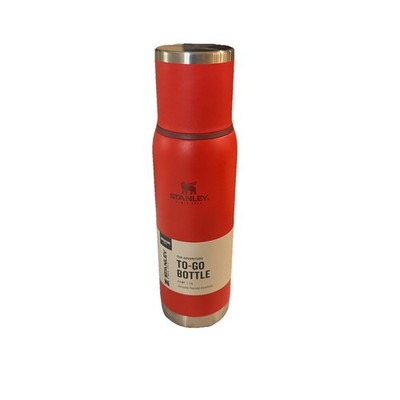 Stanley Adventure To-Go Bottle 1.1QT 35.2oz Red Stainless Steel Thermos