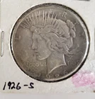 1926-S $1 Silver Peace Dollar FINE