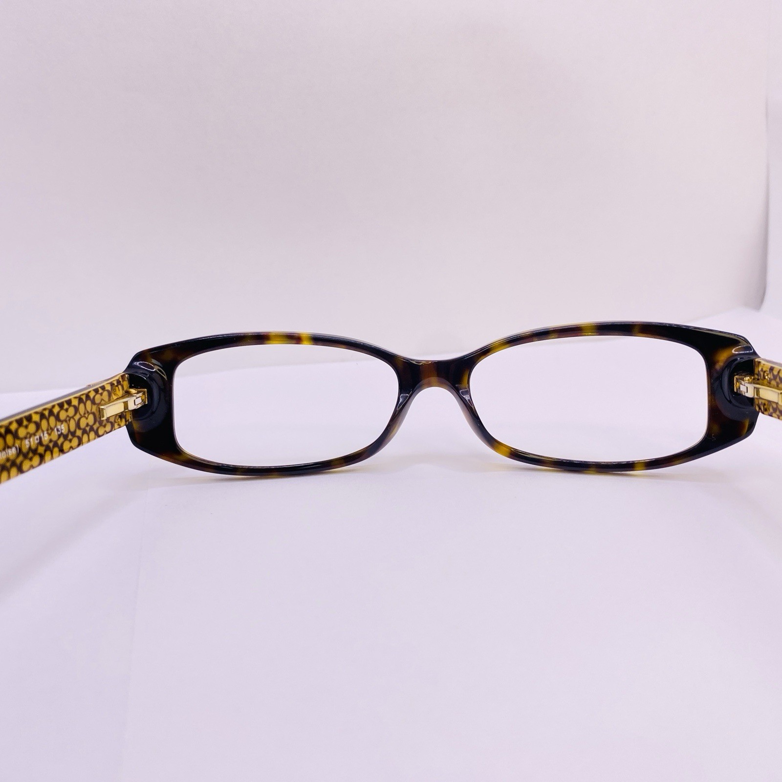 Coach Eyeglasses HC 6033B Melinda 5033 Dark Tortoise 51 [] 15 135 MM Gold thumbnail 9