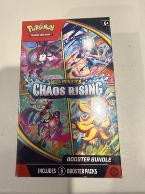 Pokémon TCG Mega Evolution Chaos Rising Booster Bundle Sealed NEW  