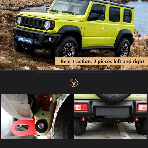 2PCS Rear Left & Right Trailer Hitch FIT for Suzuki Jimny JB64W JB74 19~21 S11 - Picture 2 of 15