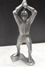 1964 Marx Medieval Silver Knight 6" Figure Armor Toy Parts Repair, Mexico
