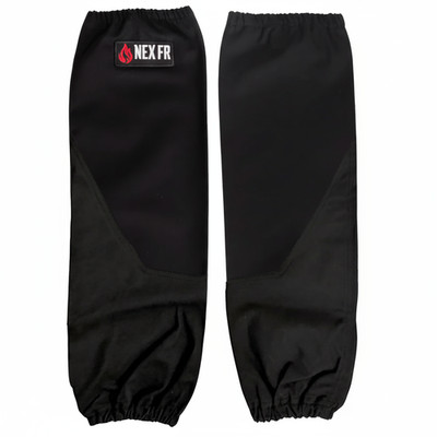 NEXFR Split Leather FR Welding Sleeves (Black)