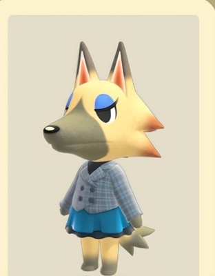 Viviane / Vivian #01 für Animal Crossing Amiibo Nfc Karte