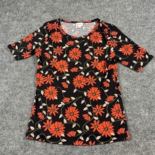 LuLaRoe Gigi Top Womens Large Multicolor Flor...