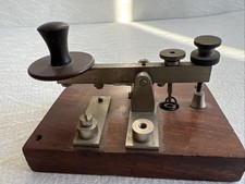 Ancien Manipulateur De Morse Key Poste Telegraph cw Taste Télégraphe Téléphone