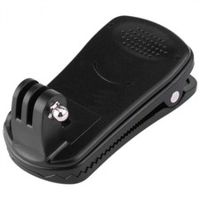 ABS Mini Camera Backpack Mount Clip For Gopro Hero6 5 4 3+ / 3 / 2 Black Session