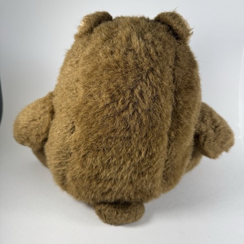Graphics International Plush Teddy Bear Brown 10" Sitting 1983 Vintage Stuffed - Picture 2 of 12