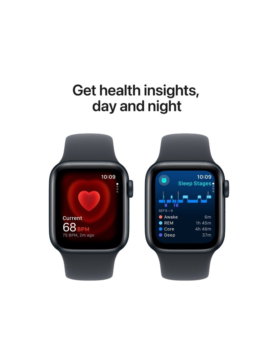 Apple Watch SE S/M 40mm Midnight Aluminum Case Midnight Apple Watch SE S/M 40mm Midnight Aluminum Case Midnight