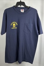 Vintage Teamsters Local 400 T-Shirt Size Large Bay Side Made in USA 100% Cotton