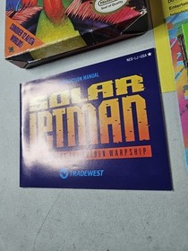 P&oacute;ster completo en caja original Solar Jetman: Hunt for the Golden Warpship para Nintendo NES