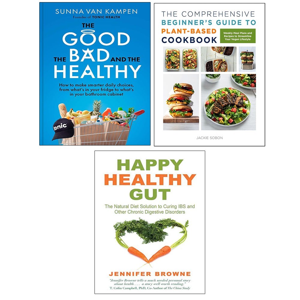 Good, the Bad and the Healthy, Happy Healthy Gut, Comprehensive Beginner 3 Books