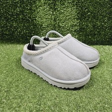 UGG 5955 Tasman Baby Blue Suede Slip On Comfort Slippers Womens Size 6