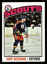 1976-77 Topps Gary Bergman #159 - Kansas City Scouts - VG