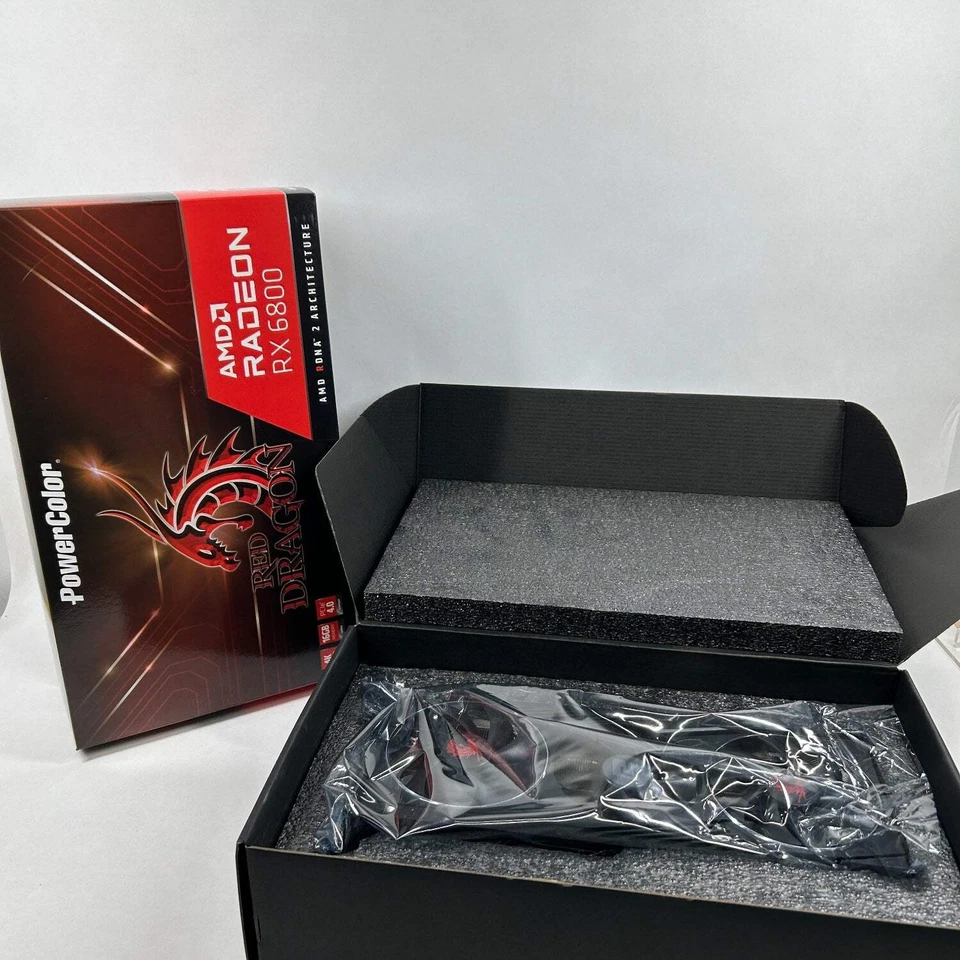 PowerColor Radeon RX 6800 Red Dragon 16GB GDDR6 Graphics Card AXRX 6800 3DHR/OC - Image 2 of 4