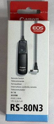 Canon Remote Switch RS-80N3 DSLR Genuine OEM Original