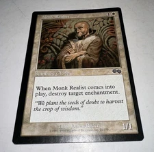 MTG * Monk Realist  NM+  Unplayed Urza's Saga Regular  SellbyCyn