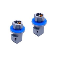 2 Pcs Car Side Marker Lamp Bulb Socket Holder, License Plate Light Socket